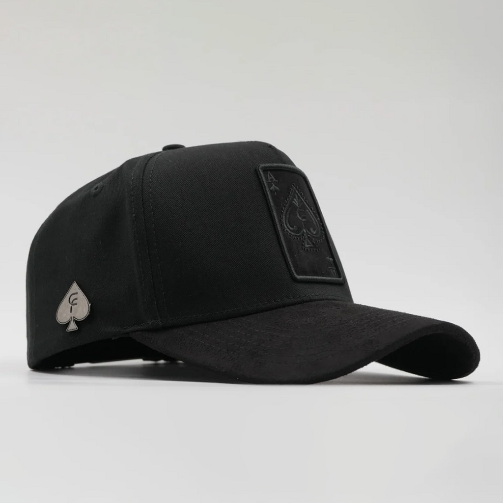 FLORENCE CAPS -  ACE OF SPADES BORDADA