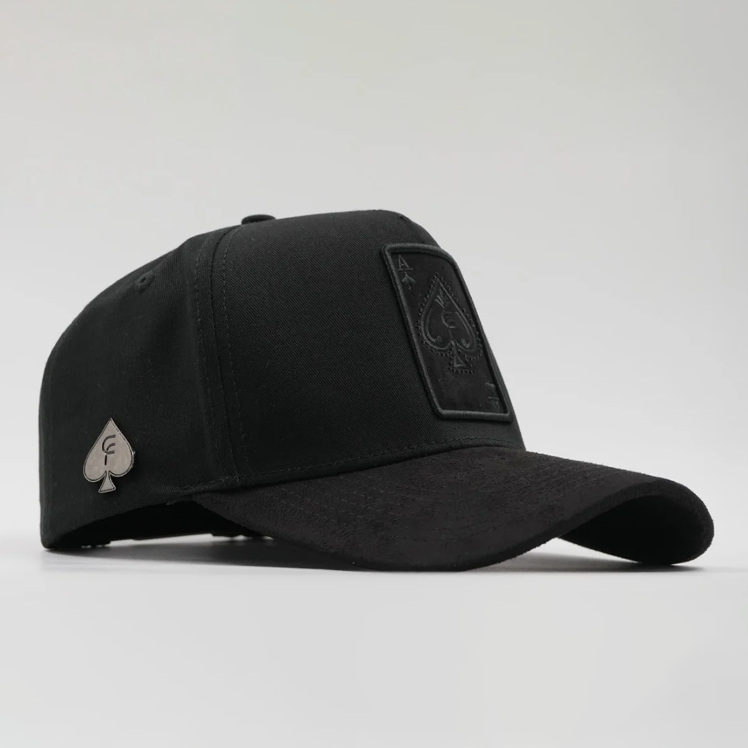 FLORENCE CAPS -  ACE OF SPADES BORDADA