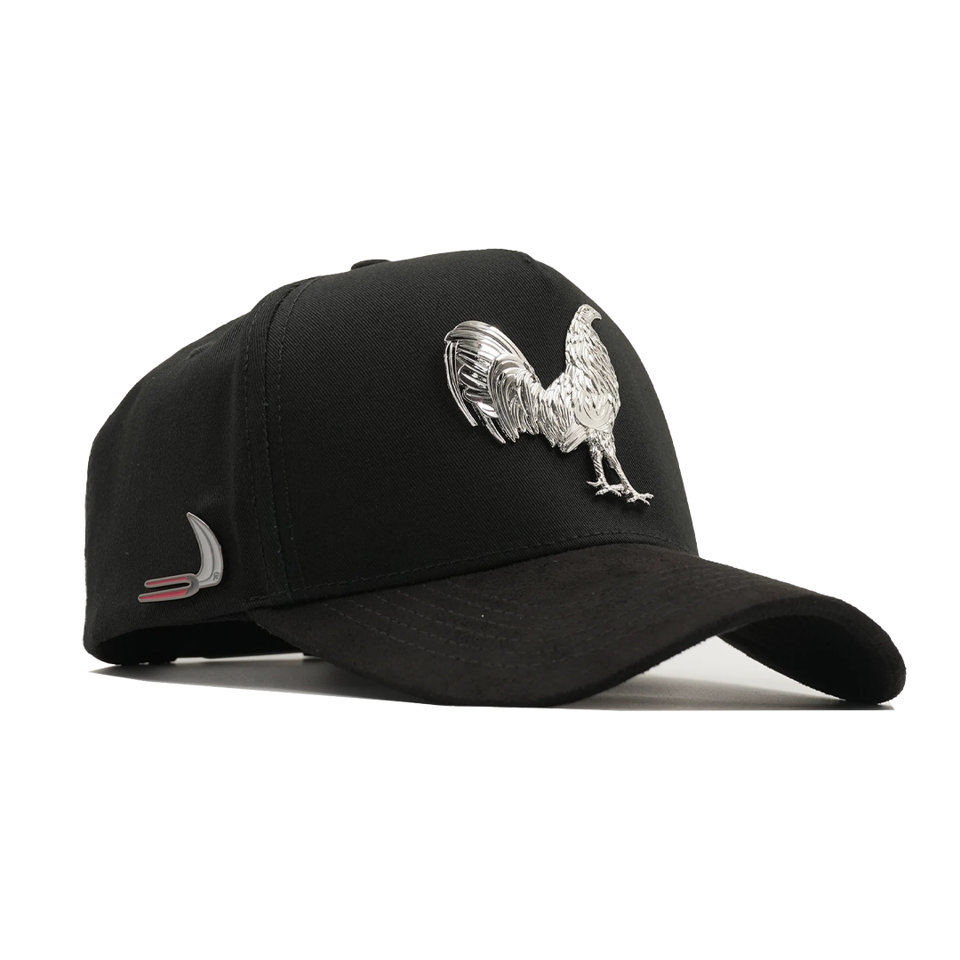 FLORENCE CAPS - PUESTOS QUINCE NEGRO GALLO PLATA