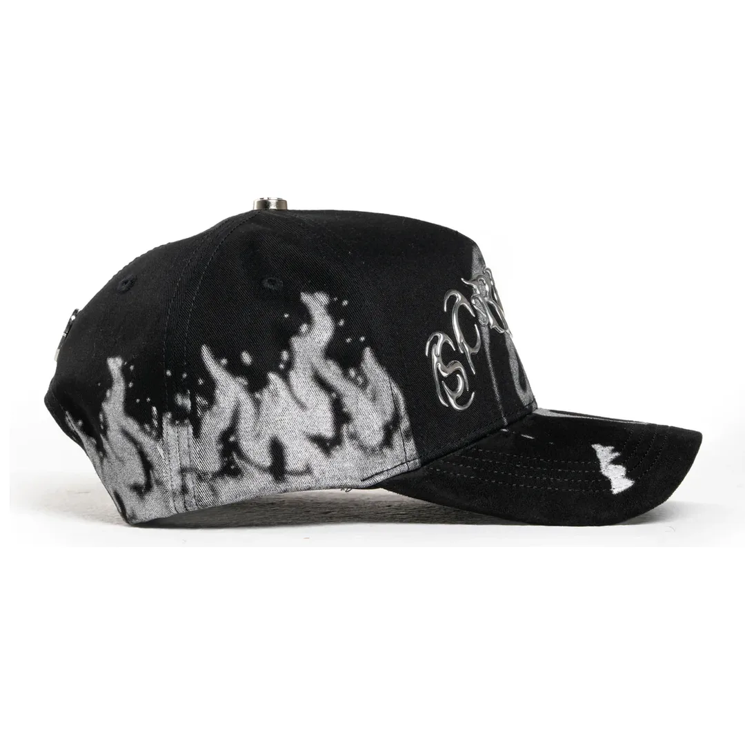 BARBAS HATS HALLOWEN SCREAM BLACK