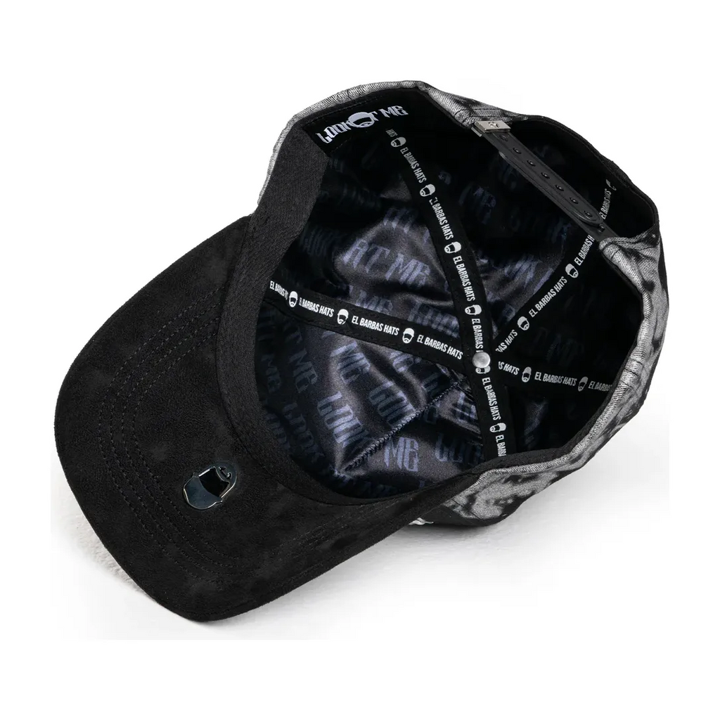 BARBAS HATS HALLOWEN SCREAM BLACK