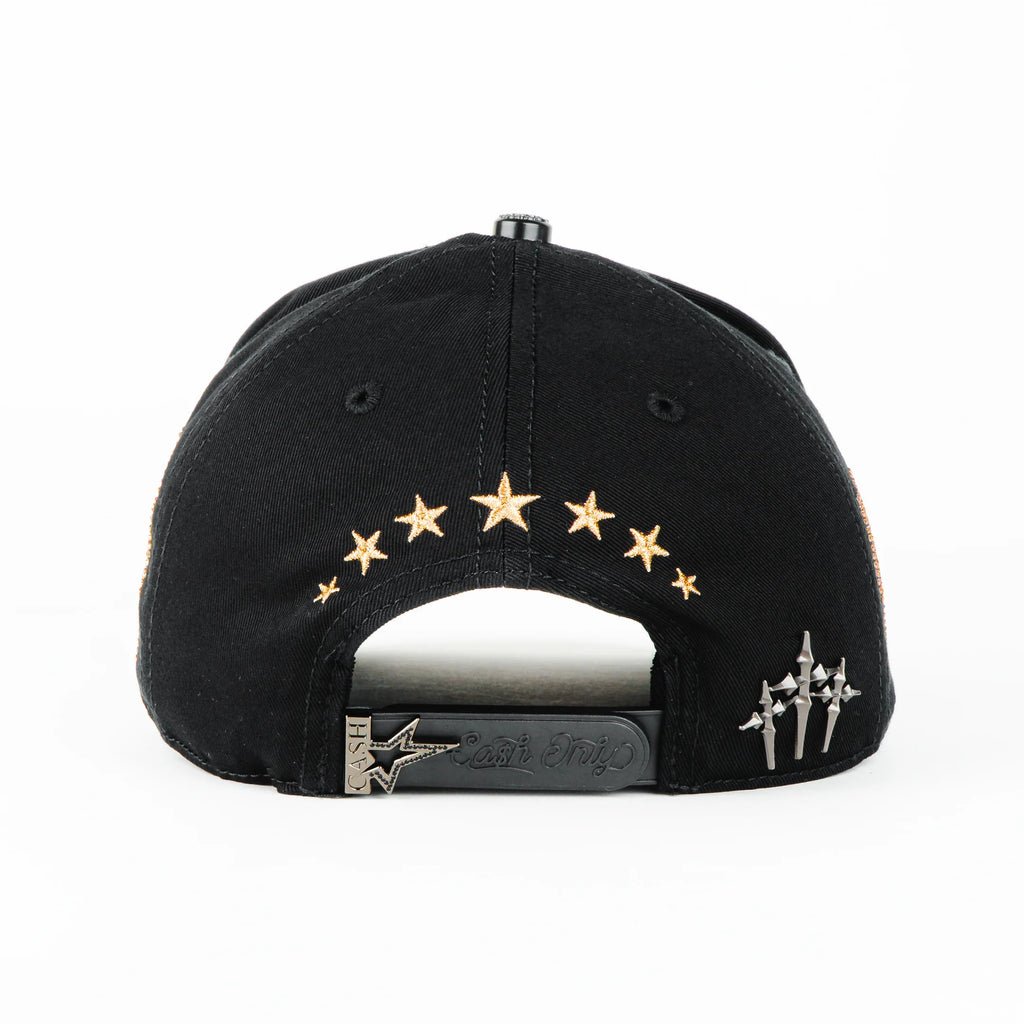 Gorra Cash Only LA GOLD BLACK