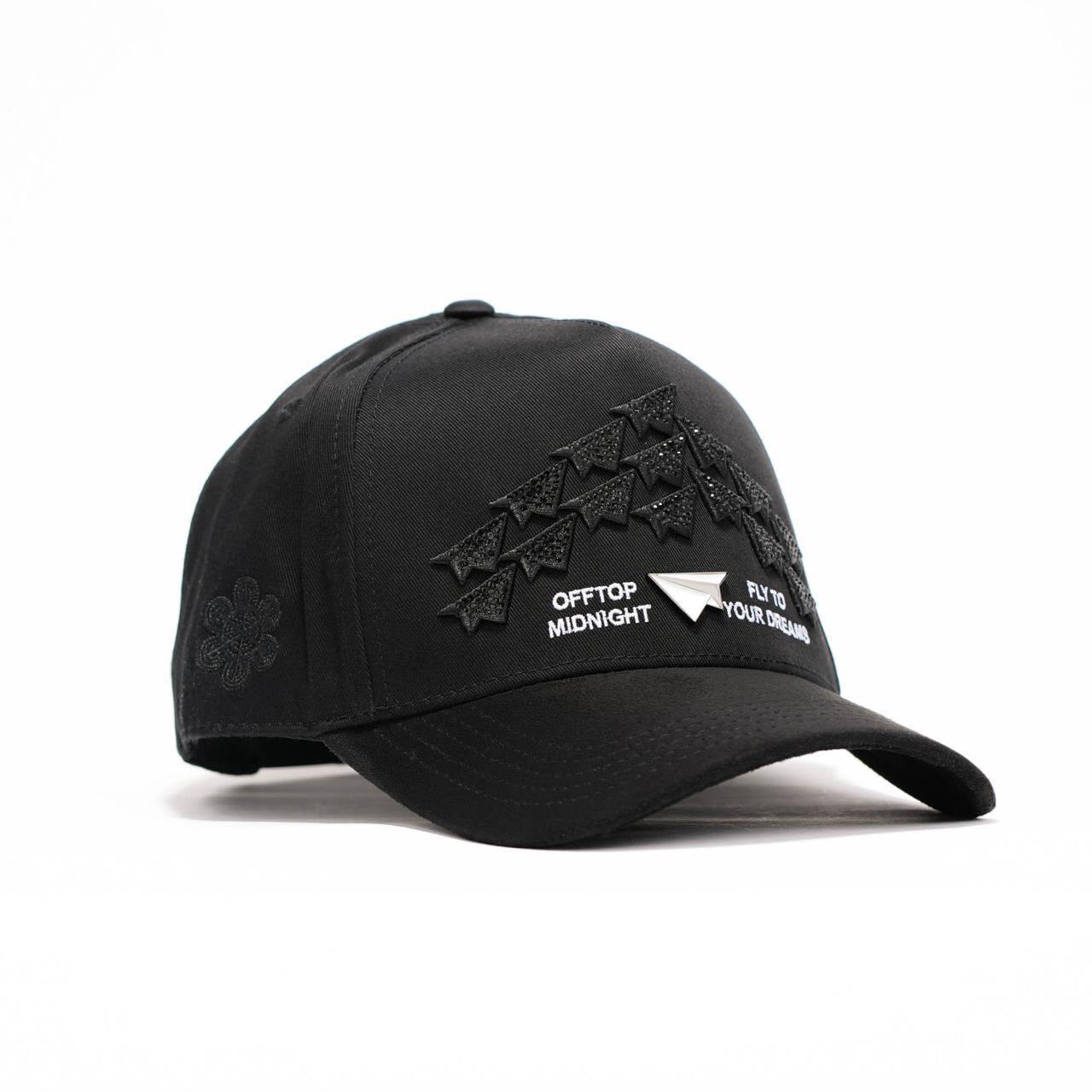 GORRA OFFTOP X MIDNIGHT PAPER PLANES BLACK