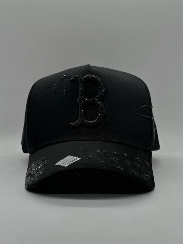 GORRA BIG BOSS BOSTON TOTAL BLACK