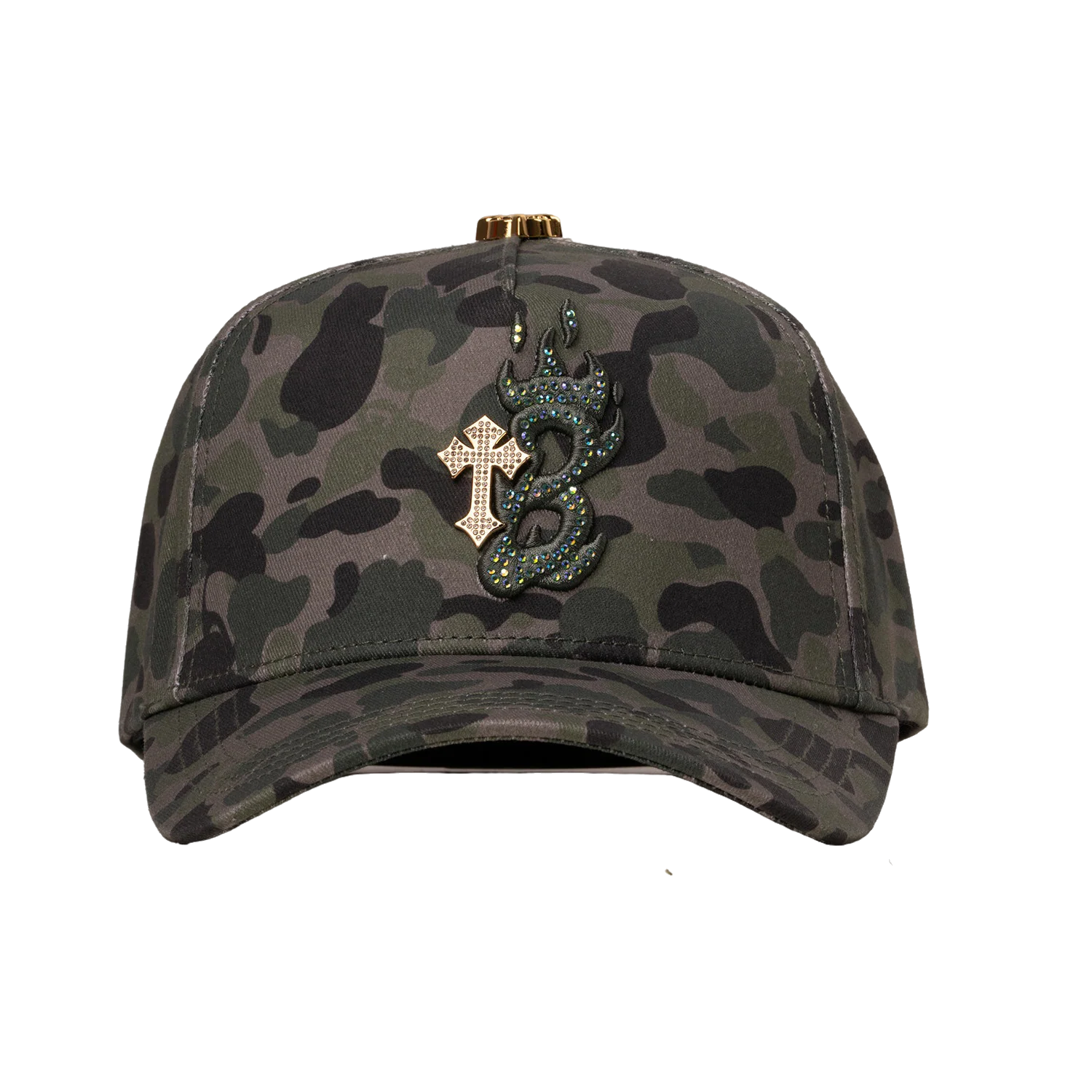 BARBAS HATS  B CROSS CAMO