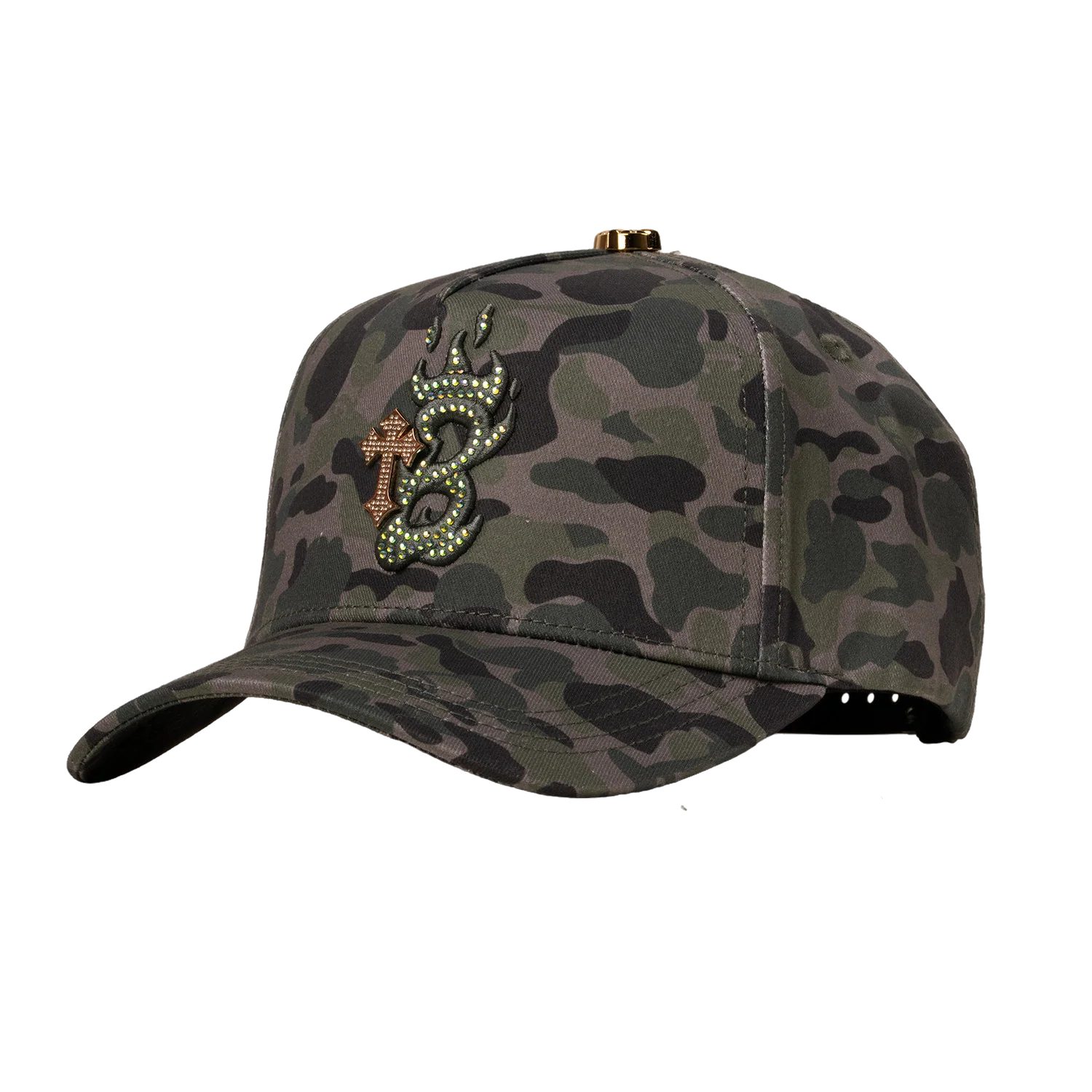 BARBAS HATS  B CROSS CAMO