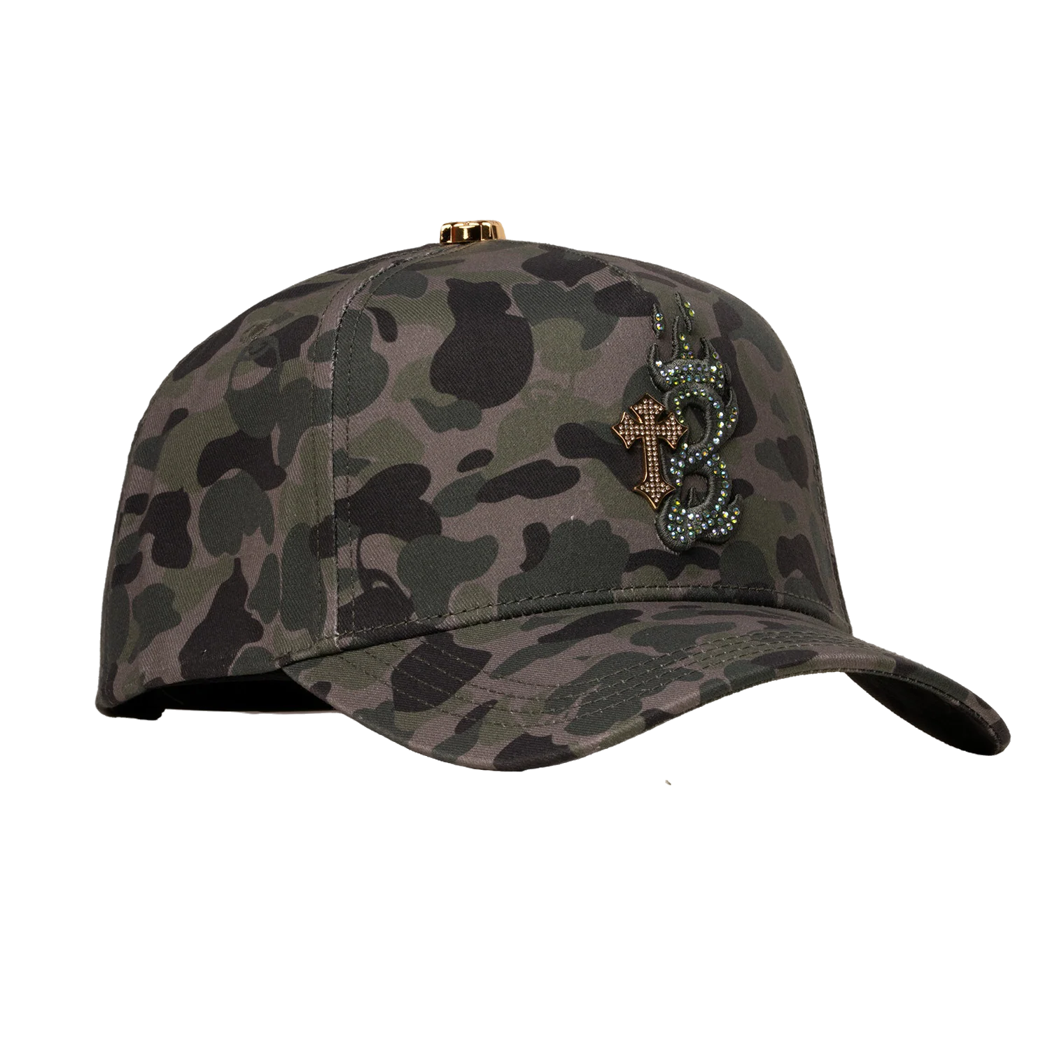 BARBAS HATS  B CROSS CAMO