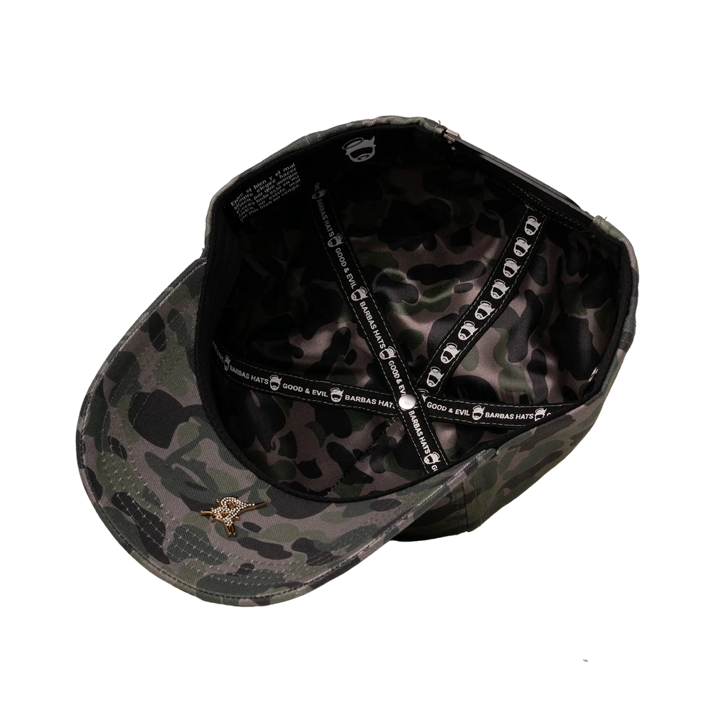 BARBAS HATS  B CROSS CAMO
