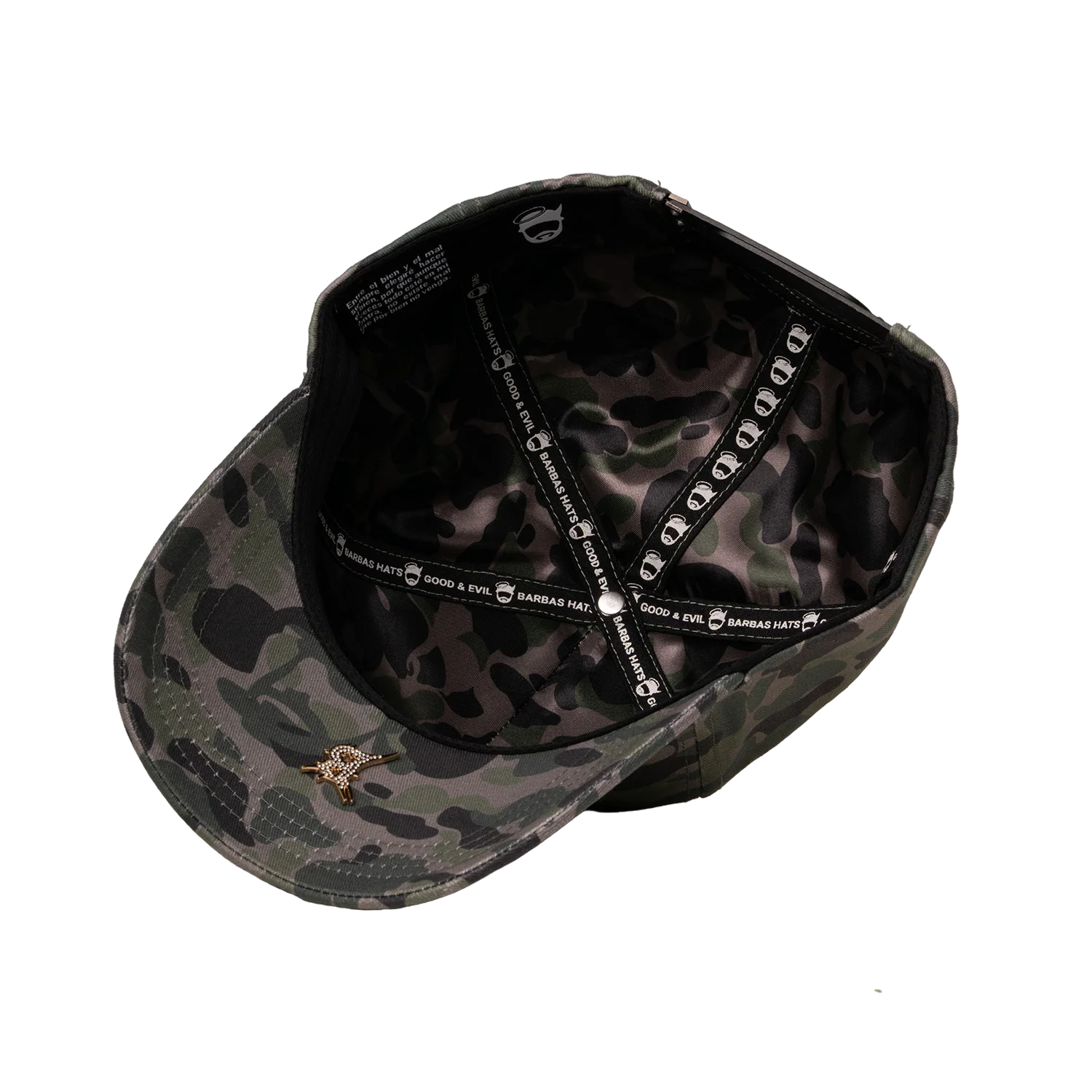 BARBAS HATS  B CROSS CAMO